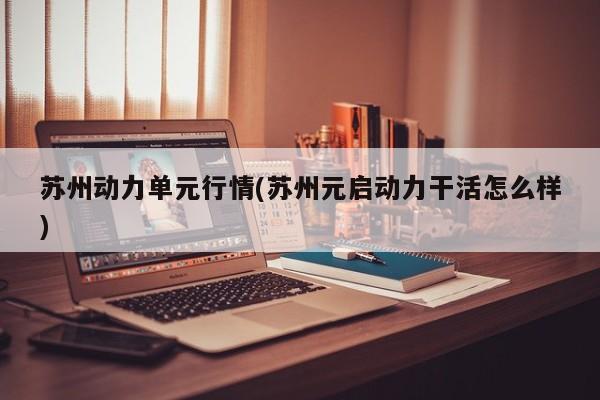 苏州动力单元行情(苏州元启动力干活怎么样)